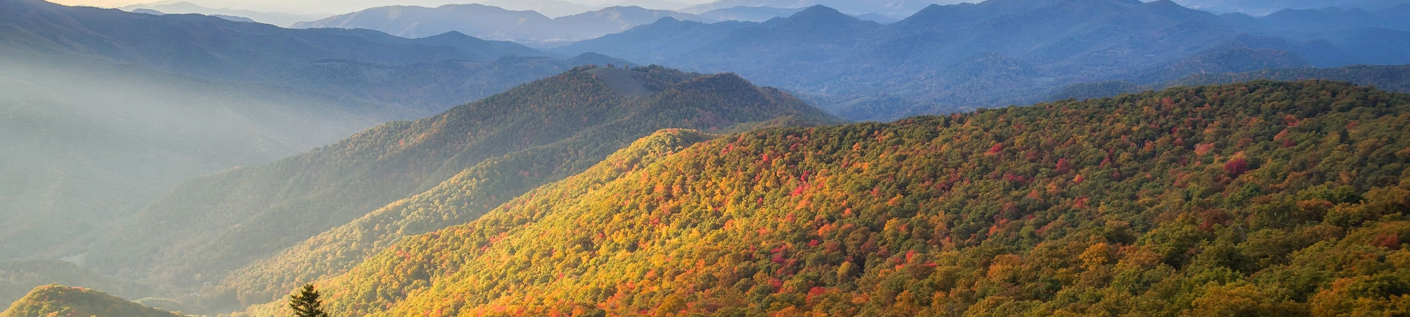 Mission Masthead: Blue Ridge Mountains